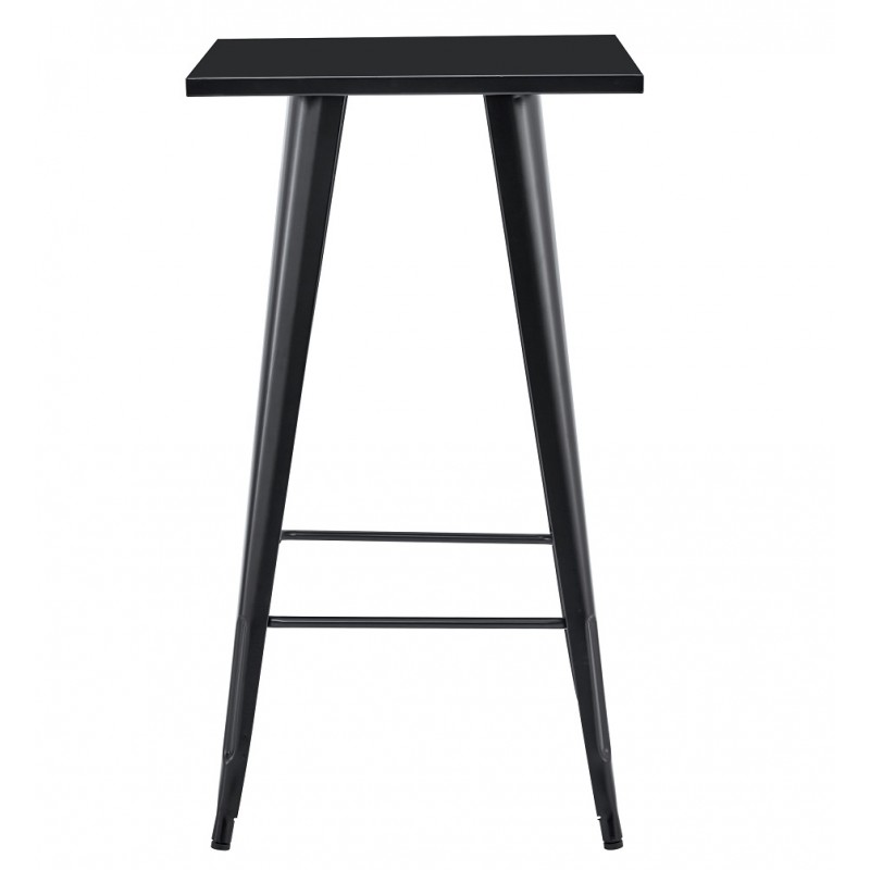 Mesa TOL EK LIMITED, alta, acero, negra, 60×60 cms - Imagen 2